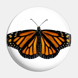 Female Monarch Butterfly Pin