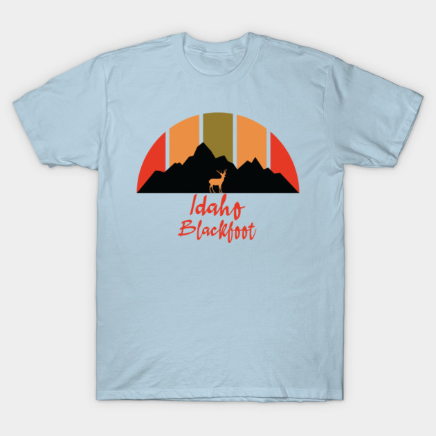 Discover Blackfoot Idaho - Blackfoot Idaho - T-Shirt