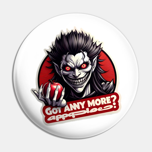 Ryuk's "Got any more apples? Pin by Cuddle : Prints & Designs