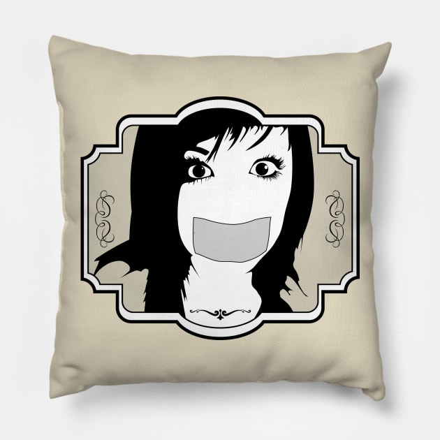 Shut up Pillow by Snogard