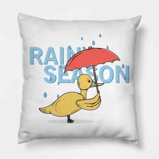 rainy season Pillow