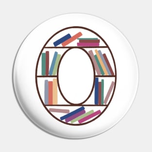 O Bookcase Pin