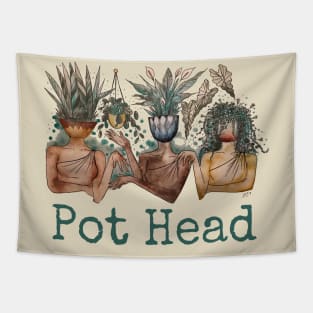 Pot Head Plant Ladies Tapestry