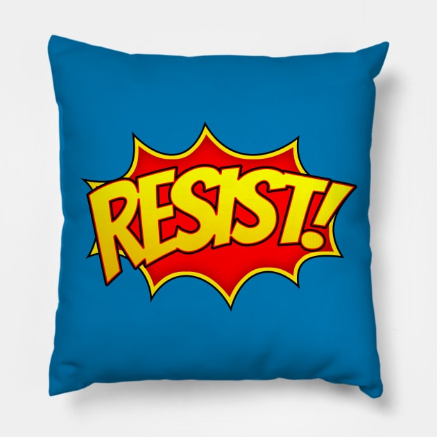 Resist Pillow by SeattleDesignCompany