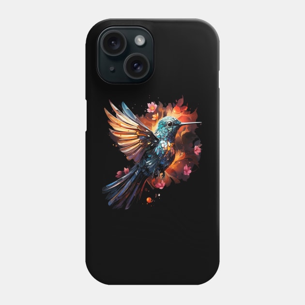 Patriotic Hummingbird Phone Case by JH Mart