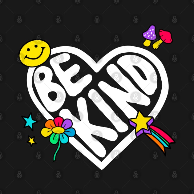 Be Kind Heart Lettering by liomal