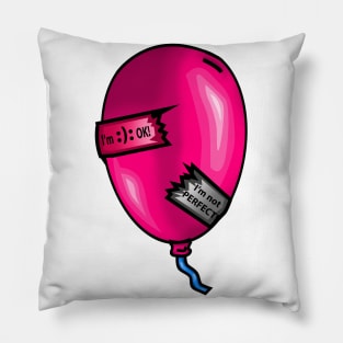 Imperfect Pink Cancer Balloon - Pink Pillow