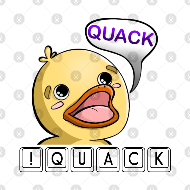 !Quack, Baby Duck, Quackers, Twitch Streamer Emote by WolfGang mmxx