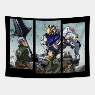 Collage of Tekkadan Team Tapestry