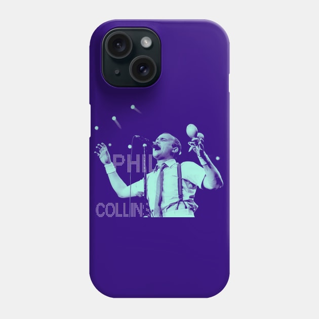 Phil Collins - Colors Phone Case by PiedPiper