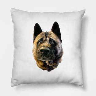 Akita- Gorgeous Akita Inu American Akita Pillow