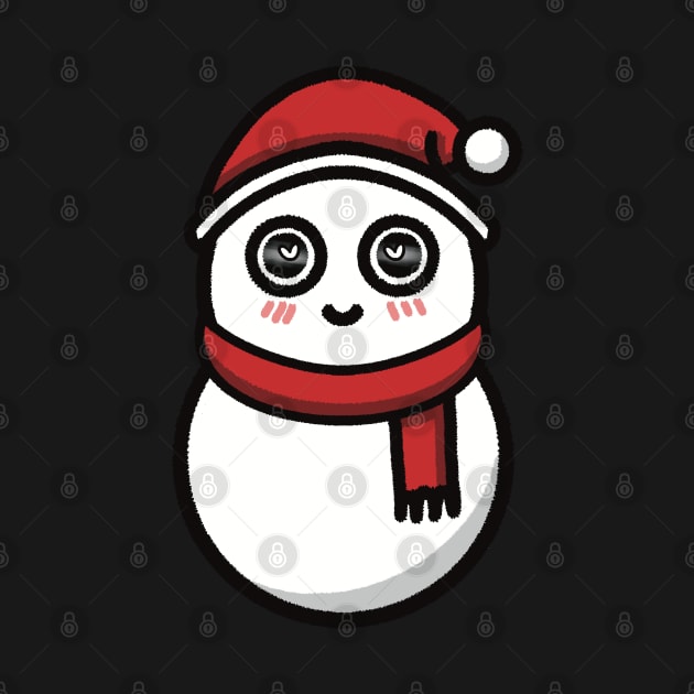 Cute Christmas Snowman by TeeLisa