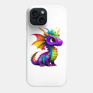 Cute Rainbow Dragon Phone Case