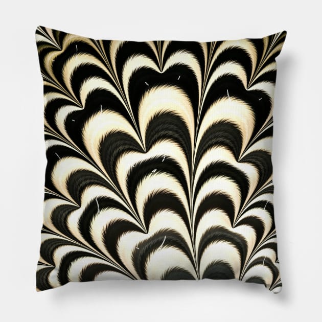 The Zebrafication Pillow by fascinating.fractals