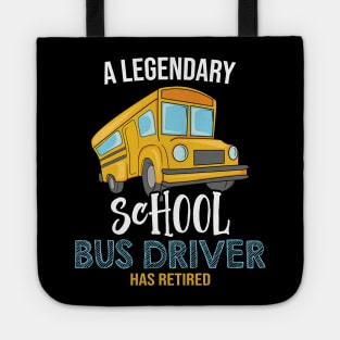 A legendary School bus driver has retired Tote