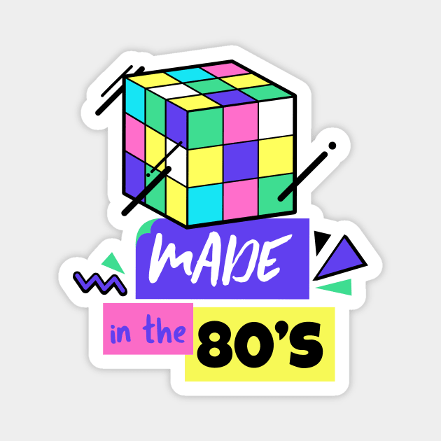 Made in the 80's - 80's Gift Magnet by WizardingWorld