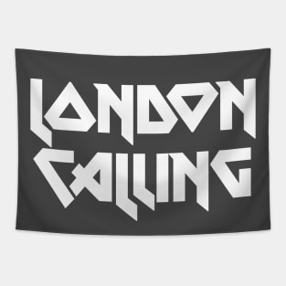 The Clash - London Calling Typography Design Tapestry