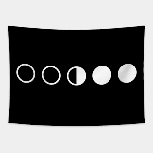 Circles Pattern Minimal Design (Pattern Collection) Tapestry