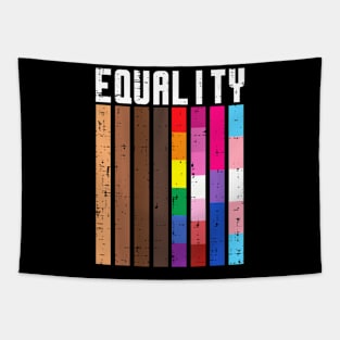 Equality Black Lgbt Pride Rainbow Lesbian Gay Bi Trans Tapestry