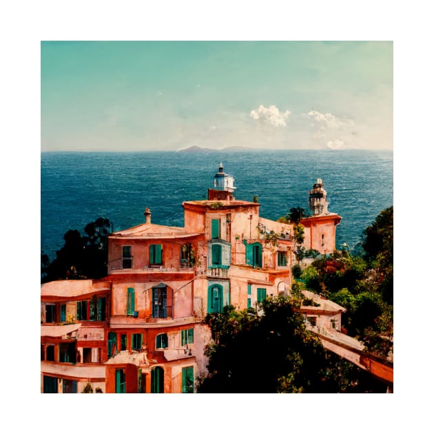 Amalfi Coast en rose by hamptonstyle