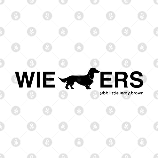 Wieners Dachshund Long Hair Coat (Black) by Long-N-Short-Shop