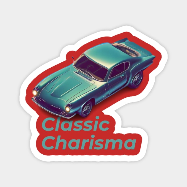 Classic Charisma Magnet by MOTOSHIFT