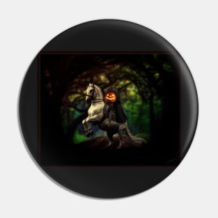 Headless Horseman Pin