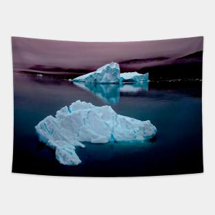 Arctic Icebergs Tapestry