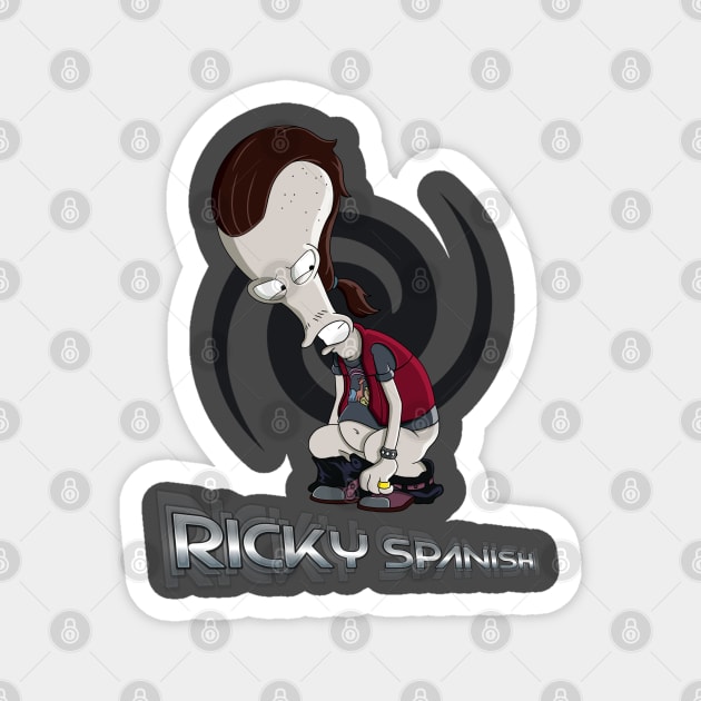 Ricky Spanish Magnet by FireFlea