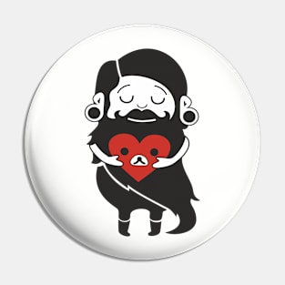 Beard Love Pin