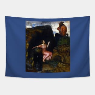 At The Source - Franz Von Stuck Tapestry