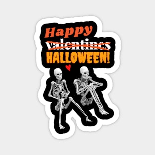 Funny Halloween Valentines Magnet