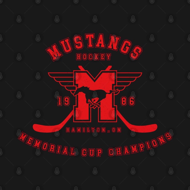 Mustangs Hockey - Memorial Cup Champions (red) by bryankremkau