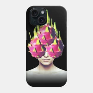 Passion fruit head portrait Phone Case