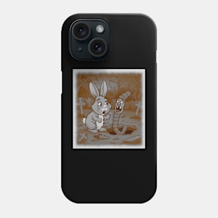 vampire face carrot worm Phone Case