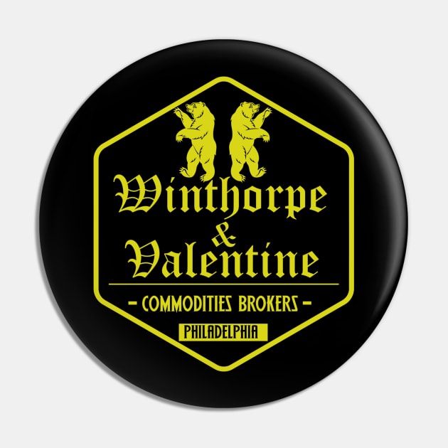 Winthorpe and Valentine Pin by SuperEdu