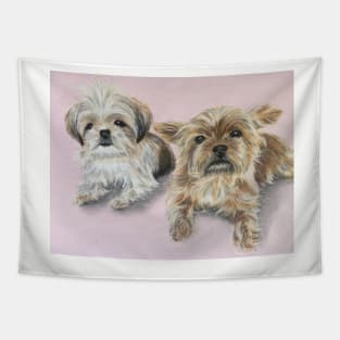 Shorkie Tapestry