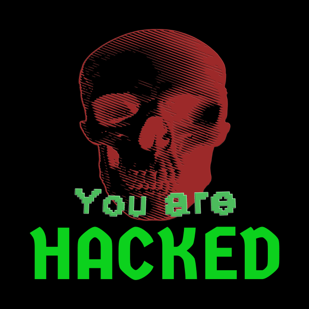 Hacked Skull by RRDESIGN