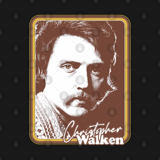 Christopher Walken / 80s Retro Fan Art Gift Design by DankFutura