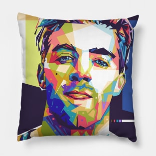 Andrew Taggart - The Chainsmokers Background Pillow