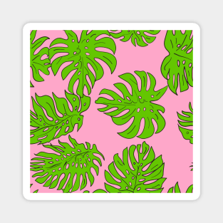 Leaves illustration Magnet