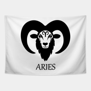 Aries Ram Zodiac Sign Tapestry