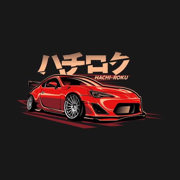 Hachiroku JDM by pujartwork