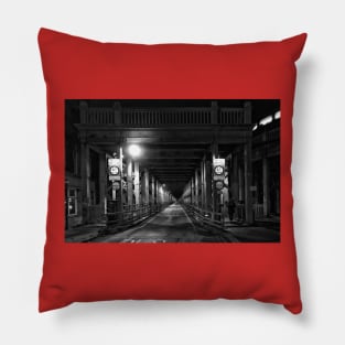 The High Level Bridge, Newcastle upon Tyne - Landscape Pillow