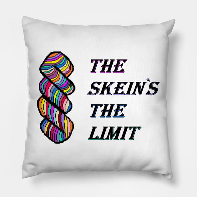 The Skein is the Limit...or is it? Pillow by Keatos