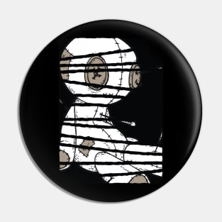 Dark Voodoo Doll Pin