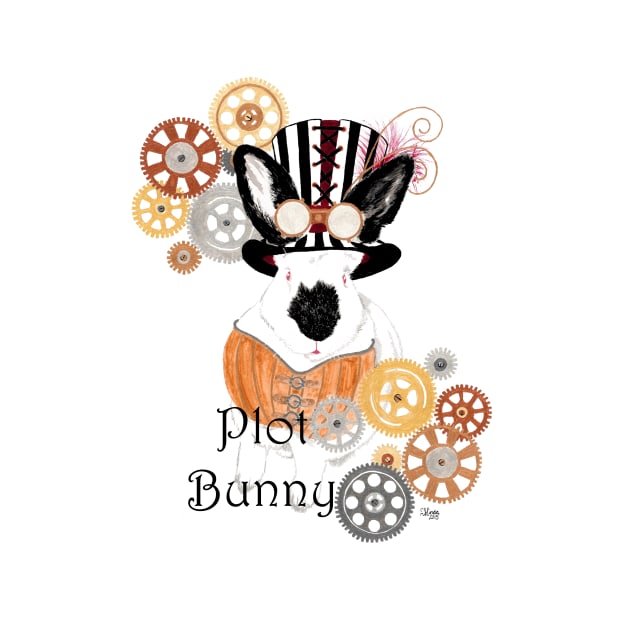 Plot Bunny - Steampunk by ArtbyMinda