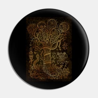 Tree Of Mysticism (Version 3). Mystic and Occult Design. Pin