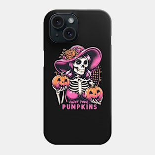 Check Your Pumpkins Phone Case