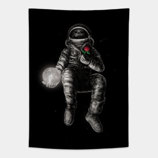 Moon and Back Tapestry